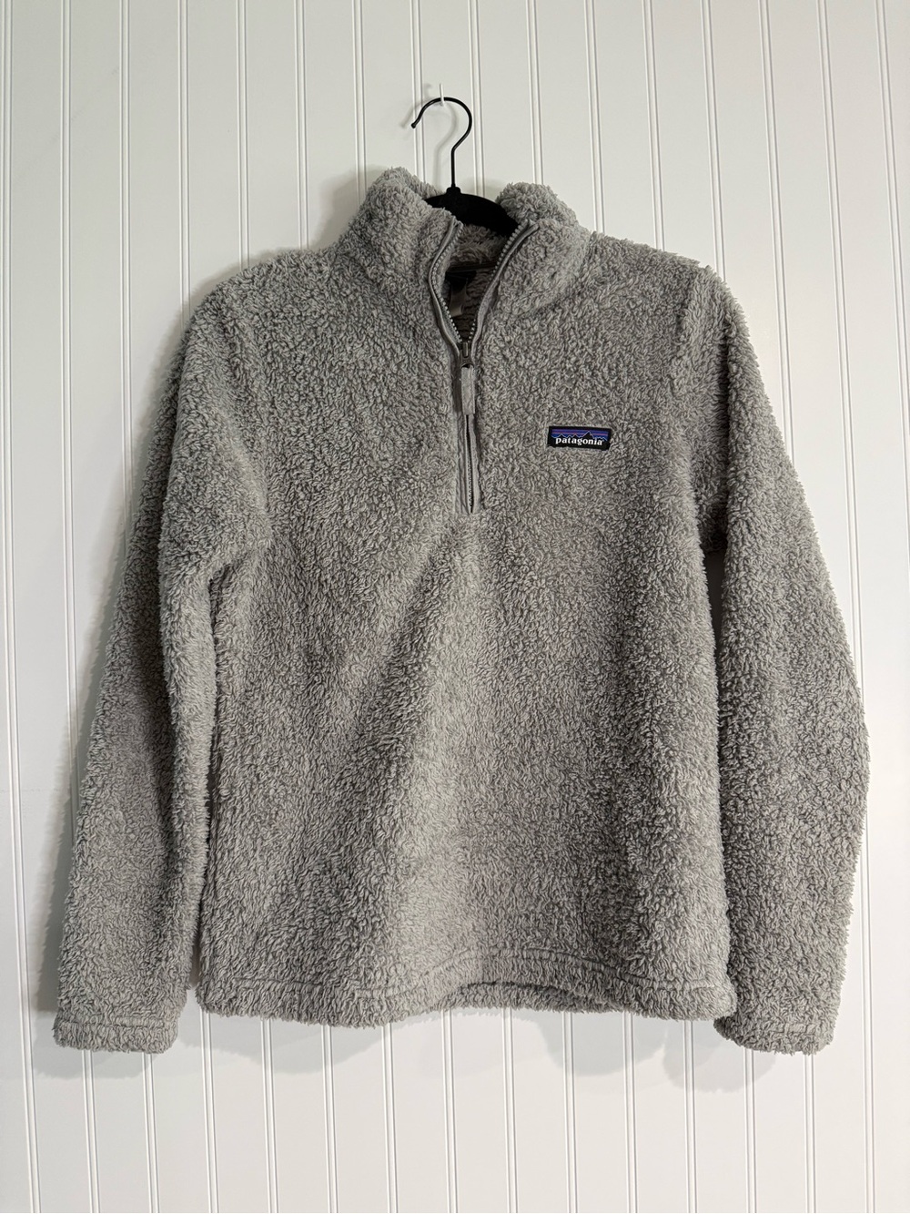 Patagonia Gray Fleece Los Gatos 1/4 Zip Pullover